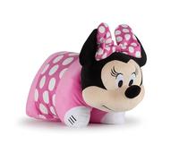 Jay Franco Disney Coussin Peluche 2 en 1 pour Enfant Minnie Mouse - Coussin Peluche Ultra-Doux à câliner pour Enfant, avec Fermeture Velcro, Multi-usages