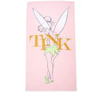 Jay Franco Disney La Fée Clochette - Serviette de Plage Extra Large - 86x162 cm - 100% Coton