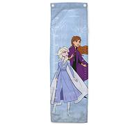 Jay Franco Disney La Reine des Neiges Le Ciel Bleu, Toise de Croissance - 38x127cm - 100% Polyester