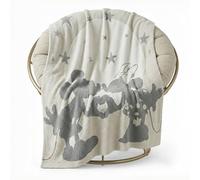 Jay Franco Disney Mickey and Minnie Mouse Plaid Doux - 127 x 152 cm Maille pelucheuse, literie Confortable