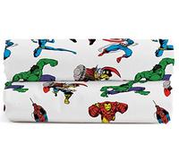 Jay Franco Lot de 2 draps-housses Marvel Comics Avengers Comic Cool 100 % double