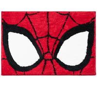 Jay Franco Marvel Spiderman Tapis de bain pour enfants doux, antidérapant, lavable en machine, rouge, 50,8 x 76,2 cm