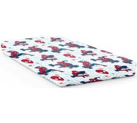 Jay Franco Marvel Spiderman Webtastic Drap pour lit Simple 100% Coton