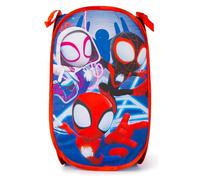 Jay Franco Panier à Linge Pop-up 80 l Marvel Spidey et Ses Amis extraordinaires - Panier de Rangement pour vêtements ou Jouets