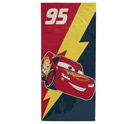 Jay Franco Serviette de Plage pour Enfants Disney Cars 100% Coton - 71 x 147 cm, Serviette de Bain Ultra-Douce, pour la Piscine et Les Voyages, Produit sous Licence Officielle, Multicolore
