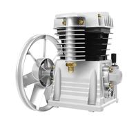 JAYEUW Tête de pompe à air 2 HP - Pompe à compresseur d'air à double cylindre à un niveau - Avec silencieux de filtre à air - Volume de décharge : 200 l/min - Compresseur dans les outils à air
