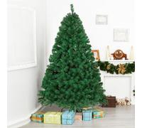 Jayseuw 180cm Arbre de Noël artificiel, Sapin avec support métallique, Arbre de Noël 650 pointes aiguilles PVC, Arbre artificiel Noël système de pliage vert
