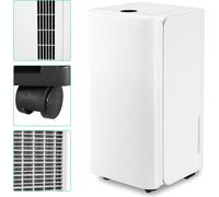 Jayseuw Déshumidificateur 16L/jour | mode sommeil,Réservoir amovible de 2L Minuteur de 24 heures contre l'humidité Saleté & moisissure pour chambre à coucher Salle de bains Cave Armoire Bureau Garage