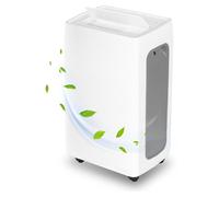 Jayseuw Déshumidificateur 26L/jour jusqu'à 30㎡, déshumidificateur incl. réservoir d'eau 4.5L, vidange automatique, minuterie 24H, protection anti-débordement, 43dB, Dehumidifier
