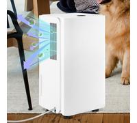 Jayseuw Déshumidificateur d'air Sécheur d'air 16L/jour Réservoir 2L, Déshumidificateur d'ambiance 38dB, avec réservoir d'eau Dehumidifier
