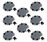 JB White Lot de 48 filtres à cérumen ProWax MiniFit pour appareils auditifs | Compatibles avec les appareils Oticon, Bernafon et Auditio - 8 disques avec 6 outils et 6 filtres - Noir