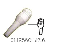 JBC 0119560 Embout de pompe à dessouder 2,8 mm