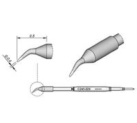JBC Tools C245032 Panne de fer à souder forme ronde, droite Taille de la panne 0.4 mm Longueur de la panne 11 mm Contenu 1 pc(s)