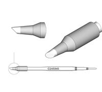JBC Tools C245945 Panne de fer à souder forme ronde, biseautée Taille de la panne 2.2 mm Contenu 1 pc(s)