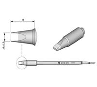 JBC Tools Panne de fer à souder forme de burin Taille de la panne 4.0 mm Contenu 1 pc(s)