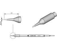 JBC Tools C245032 Panne de fer à souder forme ronde, droite Taille de la panne 0.4 mm Longueur de la panne 11 mm Contenu 1 pc(s)