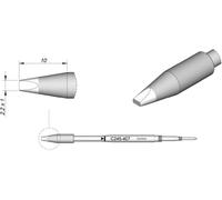JBC Tools C245407 Panne de fer à souder forme de burin, droite Taille de la panne 1.0 mm Longueur de la panne 10 mm Contenu 1 pc(s)