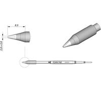 JBC Tools C245742 Panne de fer à souder forme de burin, droite Taille de la panne 0.3 mm Longueur de la panne 8.5 mm Contenu 1 pc(s)