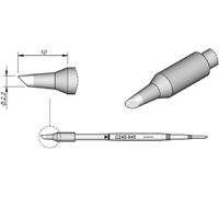 JBC Tools C245945 Panne de fer à souder forme ronde, biseautée Taille de la panne 2.2 mm Longueur de la panne 10 mm Contenu 1 pc(s)