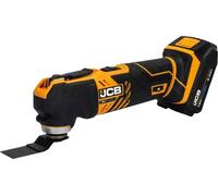 JCB | Outil multifonctions, 18V, batterie 2Ah, chargeur, sacoche