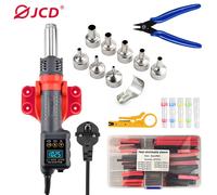 JCD-Micro odorà air chaud 750W, station de soudage, expédide soudure, LCD numérique, odorthermique, BGA IC, outils de soudure avec tube thermorétractable, 8208 8208 KIT3