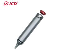 JCD nouvelle pompe à dessouder puissante en aluminium pistolet à étain d'aspiration pistolet à souder ventouse stylo enlèvement fer à souder sous vide outil de réparation de soudage Argent