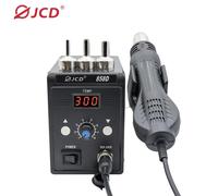JCD pistolet à Air chaud 858D 700W BGA Station de soudure de retouche Station de pistolet à Air thermique de soudure 220 V/110 V pour outils de réparation de soudage SMD SMT noir
