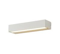 JCKJWL Appliques murales LED modernes étanches IP65, décoration extérieure, éclairage de porche for bâtiments de jardin, panneau d'affichage, luminaire Flexible(Cold White 6000K,White-S 12W)