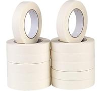 Jdel Lot de 60 rubans de masquage 30 mm x 45 m pour la peinture et le masquage adhésifs sans résidus