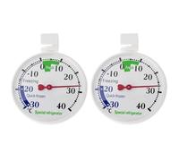 JDIEOQA 2 thermomètre suspendu pour réfrigérateur, réfrigérateur, congélateur, affichage de la température