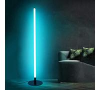 JDKC- Salon Minimaliste Moderne Lampadaire LED RGB Corner Contrôlé Intelligent Changement de Couleur avec Télécommande Lampe Standard Moderne