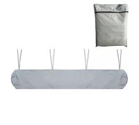 JDMA 7M Housse de Protection pour auvent d'extérieur avec Sac de Rangement, Housse pour auvent de terrasse imperméable, Housse étanche à la poussière, Housse de Store avec Sac de Rangement