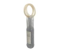 JDNH Sac à boisson tendance extensible en maille porte-bouteille de vin portable isolant porte-bouteille d'eau tissé à la main cadeau de fiançailles, blanc, Beauté de masse