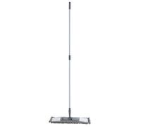 JE CHERCHE UNE IDEE Balai Microfibre Chenille Télescopique Pivotant Gris | Microfibre, balai chenille télescopique, manche ajustable, tête pivotante 360°, sols et surfaces, maison, gris et blanc