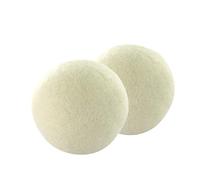 Je Cherche une Idée - Balle de séchage ME2530 - Laine 7 cm - Lot de 2 Blanc