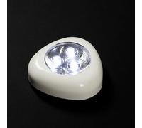 JE CHERCHE UNE IDEE Lot de 3 Lampes LED Adhésives 3 LEDs Moderne Blanc