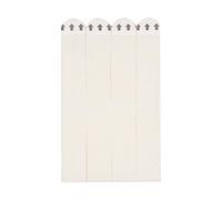 JE CHERCHE UNE IDEE Lot de 8 Languettes de Fixation Charge 9 kg Blanc