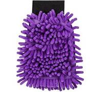 Je Cherche une Idée ME2205 Gant Chenille Microfibre, Polyester, Bleu Vert Rose/Violet, 23,5 x 17,9 x 2,5 cm Vert G