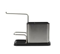 PORTE EPONGE ET BROSSE INOX 22X10X13CM M12