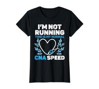 Je ne Cours Pas, C'est Mon hôpital CNA Speed Job Normal T-Shirt Graphique avec Valeur