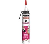 Je Rebouche Mastic Blanc 200 Ml,Mastic Étanche En Aérosol Prêt À L'emploi,Mastic Acrylique Pour Murs,Fenêtres,Plinthes Et Fissures En Intérieur