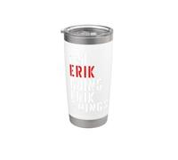 Je suis Erik et je fais des choses avec Erik Gobelet isotherme en acier inoxydable double paroi