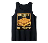 Je suis Juste là pour Les Amateurs de fromages grillés et de Plats grillés Débardeur