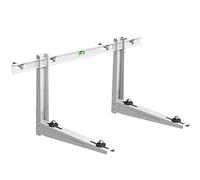 Jeacent Support de montage mural extérieur pour systèmes de pompe à chaleur sans conduit, universel, condensateur Btu 7000-18000