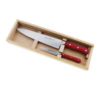 Coffret 2 couteaux de cuisine rouge - Jean Dubost - C000A5P0P69048 -