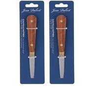 Jean Dubost Couteau à huitres lancette INOX Pleine Soie (Lot de 2)