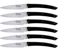Jean Dubost Laguiole Ensemble de couteaux 6 pcs, Acrylic Black