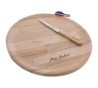 Jean dubost Plateau à pizza en bois - 33 cm