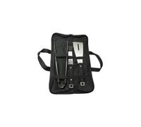 Jean Dubost Set plancha Mill BM065660X70023 – 3 pièces avec sacoche noire – inox