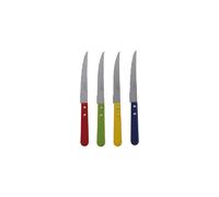 Jean Dubost Tradition Hêtre Cérusé - Set de 4 couteaux à steak - Bleu nuit